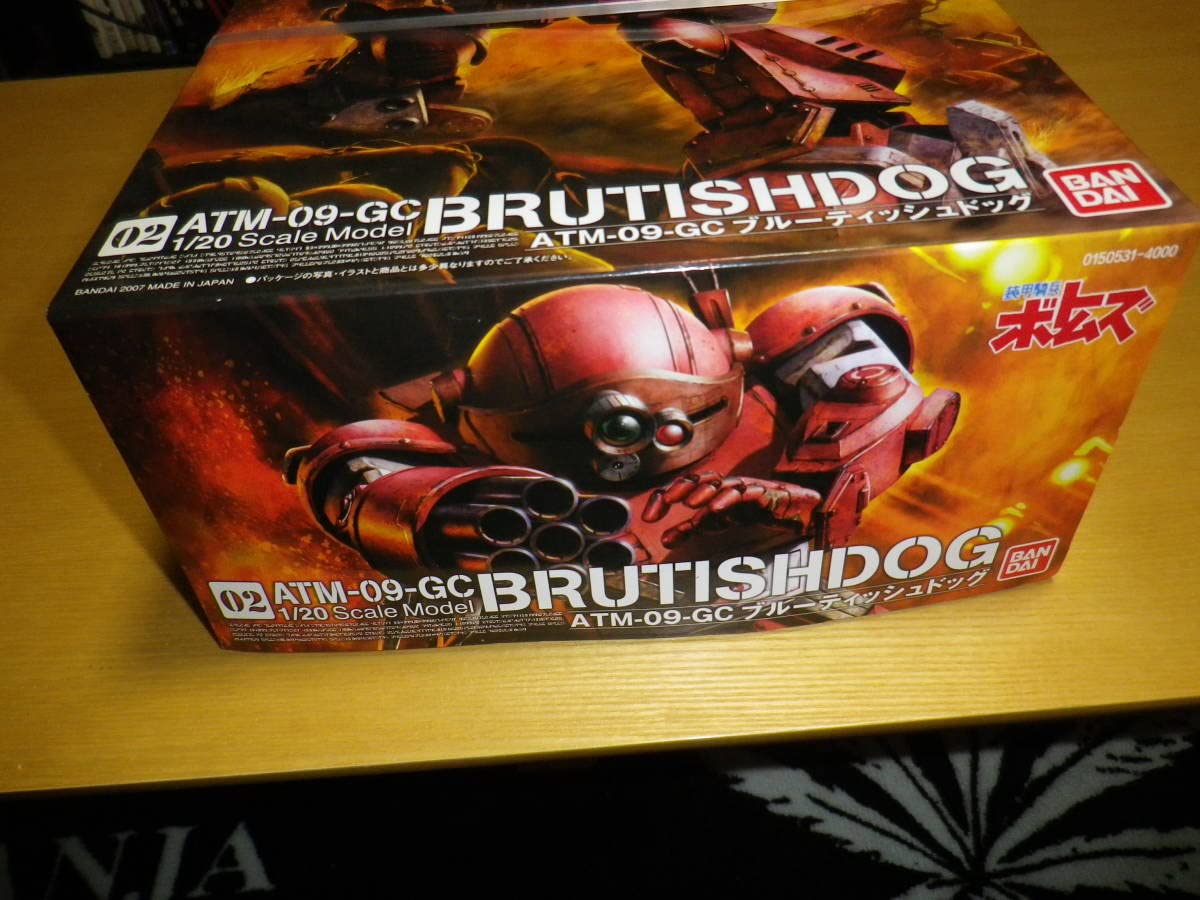 バンダイ ボトムズ 1/20スケール ブルーティッシュドッグ　ATM-09-GC Amazon | 装甲騎兵ボトムズ 1/20 ブルーティッシュドッグ